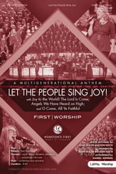 Let the People Sing Joy SATB choral sheet music cover